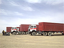 100-ton trailers