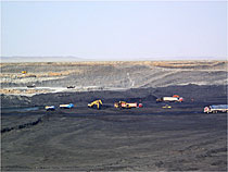 Tavan Tolgoi mining area