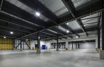 Inside the warehouse